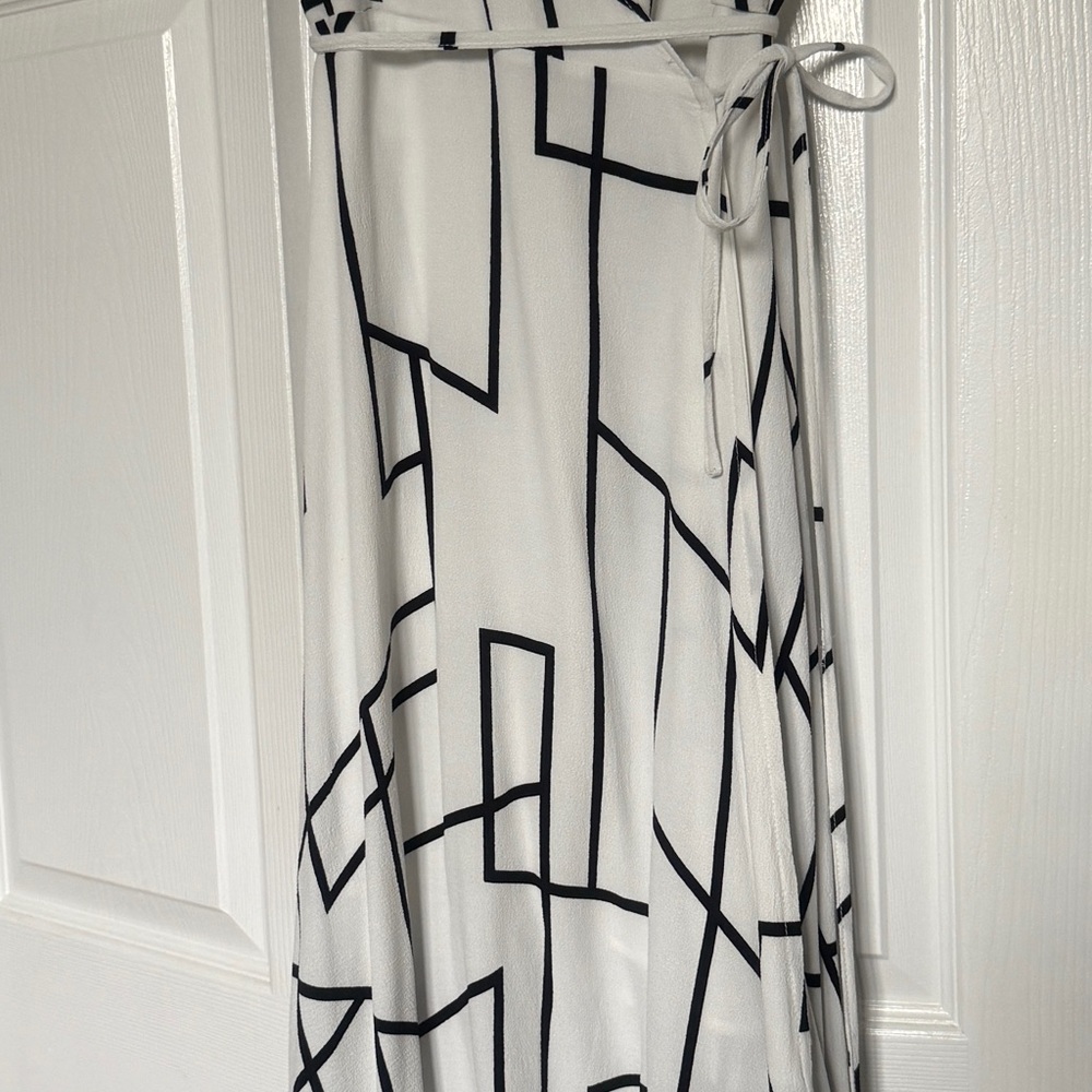 Bardot Black and White Maxi Skirt